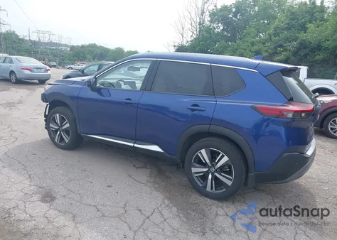 2021 Nissan Rogue Sl Intelligent Awd from USA, damaged, VIN JN8AT3CB9MW219332